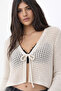 Crop Cardigan with Birit on the Front
