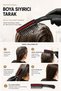 Ombre Comb Dye Scraper Comb - Hairdresser Comb for Ombre Transitioning and Coloring - 4