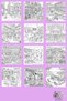Pazar My Favorite Coloring Book - Transparent Spiral Binding from the Left - 30 Sheets 30 Images - Relaxing Coloring Book - 20*20 Size - 5