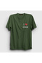Unisex Khaki I Love Iran Iran T-Shirt 592081Tt