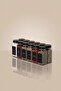 Set of 12 Glass Spice Jars |   120ml |   Black Cover and Black Label |   Minimal Design - 2