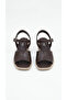 Brown Women's Genuine Leather Heeled Sandals 617.8602 - 5