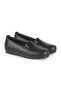 Women's Full Orthopedic Winter Rubber Sole Heel Support Comfortable Lightweight Daily Black Mother Shoes