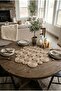 Annular Round Jute Runner 70cm - Natural Wicker Table Centerpiece and Presentation Cover - 2