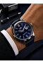 Leather Cord Calendar Dial 2 Year Warranty 3 Atm Resistant Male Wristwatch E14272-2 - 3