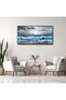 Beach Painting With Outer Frame (60x120 cm ) – Coastal Wall Art for Living Room - 3
