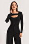Women's Blouse with Window Detail - 3