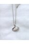 Silver Color Oyster Hidden Pearl, Steel Chain, Women's Necklace