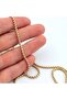 Men's Yellow Chain Knitted Model - Imported Anti-Tarnish Steel Men's Chain - 2