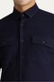 Long Sleeve Slim Fit Cotton Sports Shirt - 6