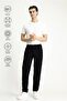 Techno-Line 7 Drop Slim Fit Slim Fit Elastic Waist Drawstring Lycra Classic Fabric Trousers