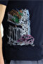 Crew Neck Slim Fit Slim Fit Printed Cotton T-Shirt - 7