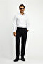 Non Iron Satin - Long Sleeve Classic Cotton Shirt - 2