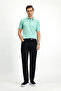 Regular Fit Standard Cut Lycra Canvas / Chino Trousers - 4