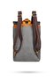 Design 02 15.6 Inch Gray Canvas (Black Cover) Laptop Backpack - 6