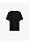 Regular Fit Modal Blend Crew Neck Short Sleeve Basic Sports T-Shirt - 5