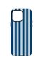 iPhone 13 Pro Vorian Double Layer Case Navy Riviera Stripe - 4