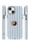 iPhone 15 Plus Vorian Double Layer Case Morning Coffee Stripe - 2