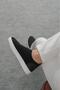 Kb-106 Kuback Black Knitwear Casual Men's Shoes - 3