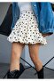 Polka Dot Mini Balloon Skirt - 4