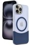 Gldisptm iPhone 15 Pro Max Velar Magsafe Cover (10525) - Navy Blue