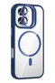 Gldisptm iPhone 16 Remim Lens Cover with Magsafe Stand (24031) - Navy Blue