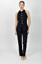 Shirt Collar Model Vest Set 1535505-Black - 1535505 - 6