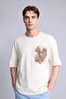 100% Cotton Boxy Fit Short Sleeve T-Shirt H4709Ax26Sm - 3