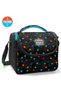 Kids Black Colored Honeycomb Patterned 3-Piece School Bag Set Set0133210 - 3