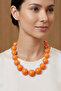 Orange Hooded Style Necklace