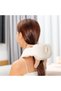 cervical massager, heating function, rechargeable, beige - 4