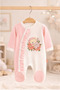 100% Cotton Premium 2-Piece Baby Romper Set (Romper + Bandana) - 4