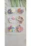 Special 6-Piece Organic Handmade Baby Shower Antiallergic Pinterest Model Baby Hairpins for Babies with Less Hair - 3