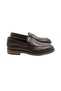 Italian Style Internal and External Natural Leather Antique Men's Shoes Brown T15218-03