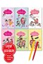 Alfa Kalem+</DNTCTMS>( Sophie De Mullenheim)Little Fairies Pony+Party+Animals+Witch+Ballet+Kitten 6 Books