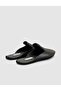 Women's Black Genuine Leather Premium Slippers with Quilted Insole - 7