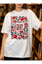 Womens T Shirts Pomegranate Fruit Pattern Casual Summer Style - 2