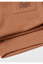 Boy's Brown Sweat Shorts with Back Pocket Logo - 3
