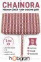 Dark Powder White Chainora Premium Chain Form Woven Decorative Ribbon – 5 Meters