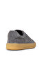 Men's Gray Genuine Suede Sneakers - 2