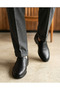 0049 Black Classic Men's Daily Casual Genuine Leather Shoes - 2