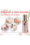 Facial Hair Remover Battery Operated Instant And Painless Gold Plated Head With LED Light SL - 5