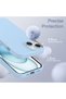 iPhone 14 Plus / 15 Plus Case Inside Velvet Outside Matte Screen and Camera Raised Flexible Silicone Cover - 4
