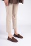 Women's Bitter Brown Daily Suede Shoes Fs27Ms10D - 3