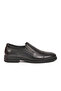 Black Printed Genuine Leather Men's Classic Shoes 916 m