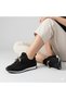 (İzlife) Damla Stone Detailed Casual Women's Shoes Black - 2