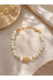 Mother's Day Gift Pearl Daisy Detailed Bracelet - 4