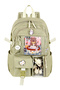 Kawai Korean Style Set of 3 with Plenty of Pockets and Toy Accessories, Primary School Foil Lunch Box and Pen Holder as a Gift - 4