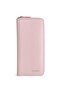 3016 Powder Zippered Unisex Genuine Leather Wallet