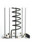 Smoke Free Electric BBQ Grill Vertical Rotisserie 360° Auto Skewer Kebab Machine - 6